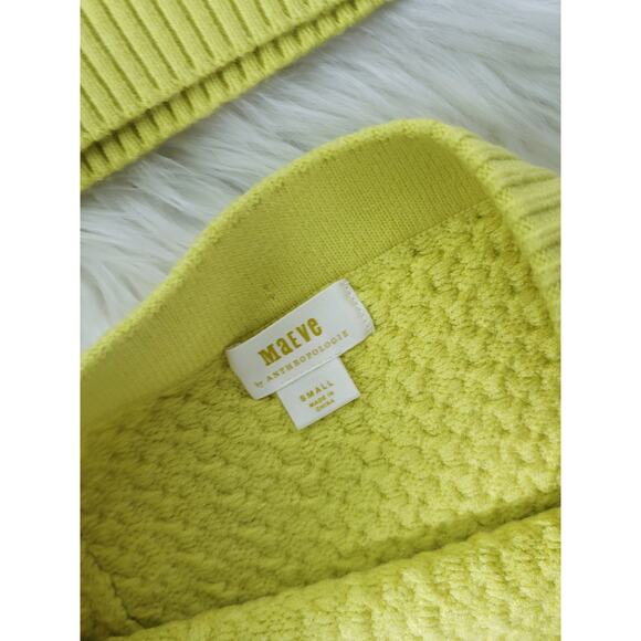 NEW Anthropologie Maeve Colorblocked Knit Skirt Set - Medium - Picture 7 of 8